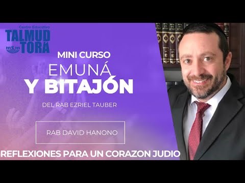 36 Emuna and Bitajon Faith and Trust in Hashem Rab David Hanono