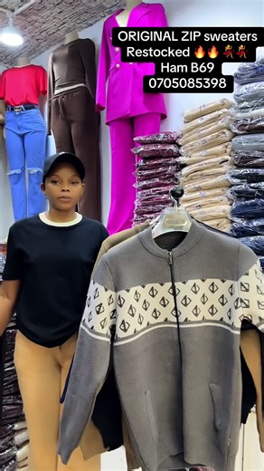 Restocked Zip Sweaters - Essy Design Deck Sweaters