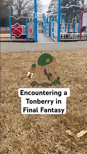 Encountering a Tonberry in Final Fantasy #videogames #final fantasy #nostalgia #playstation #shorts