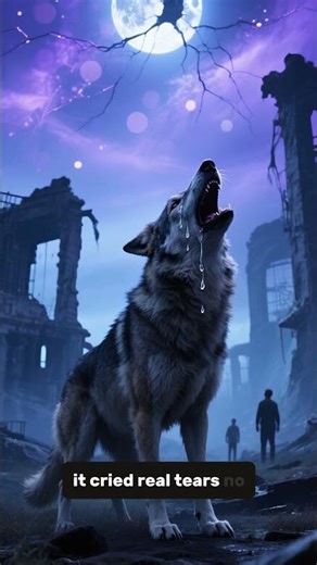 The Last Alien Wolf Cried in Front of Humans #AlienWolf #Tears #SciFi