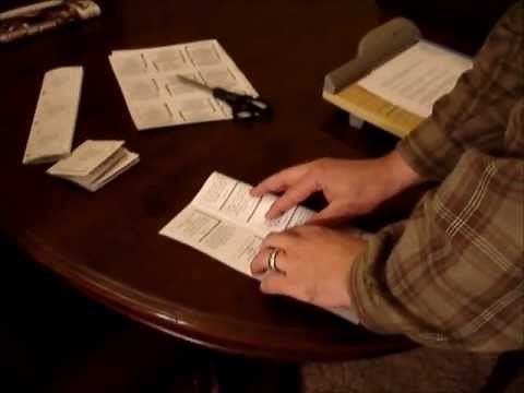 Printing Your Own Gospel Tracts