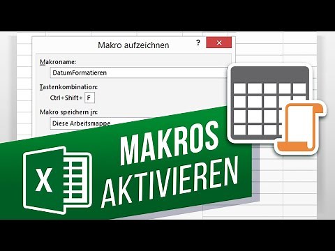 Makros richtig aktivieren in Excel