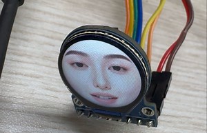 流畅度大提升！！！ESP8285 GC9D01糖果仔测试