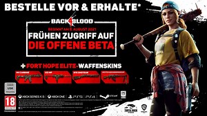 ❗𝗛𝗢𝗧 𝗡𝗘𝗪𝗦 💥 𝗕𝗘𝗧𝗔 𝗭𝘂𝗴𝗮𝗻𝗴 für Vorbesteller❗ 𝗕𝗮𝗰𝗸 𝟰 𝗕𝗹𝗼𝗼𝗱 ist ein aufregender, kooperativer 𝗙𝗶𝗿𝘀𝘁-𝗣𝗲𝗿𝘀𝗼𝗻-𝗦𝗵𝗼𝗼𝘁𝗲𝗿 on den Machern des von der Kritik gefeierten Franchise 𝗟𝗲𝗳𝘁 𝟰 𝗗𝗲𝗮𝗱 𝗕𝗲𝘀𝘁𝗲𝗹𝗹𝗲 𝗝𝗘𝗧𝗭𝗧 vor und sichere dir den Zugang zur 𝗕𝗘𝗧𝗔 𝗮𝗺 𝟱. 𝗔𝘂𝗴𝘂𝘀𝘁 𝟮𝟬𝟮𝟭 & 𝗙𝗼𝗿𝘁 𝗛𝗼𝗽𝗲 𝗘𝗹𝗶𝘁𝗲 𝗪𝗮𝗳𝗳𝗲𝗻𝘀𝗸𝗶𝗻𝘀 ➡ https://www.gamesonly.at/Back_4_Blood_kaufen.html | GamesOnly.at