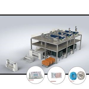 [Hot Item] SSS Polypropylene Particles Spunbond Nonwoven Fine - Fiber Production Line