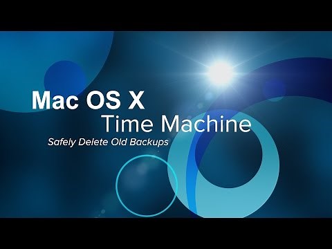 Manually Delete Old Time Machine Backups Safely