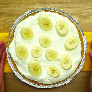 Bring the Diner Home with This Easy No Bake Banana Cream Pie Recipe Classic. The saying “Easy as Pie” most likely came from this recipe! With only 4 ingredients you could throw this together in 10 minutes; the only hard part is waiting an hour to take a big bite. There is nothing more comforting than a slice of indulging cream pie for dessert or snack. This pillowy pie is so light you might as well have seconds! Ingredients: Ready-Made Pie Crust 1 box Banana Cream Pudding (3.4 oz) 1 3/4 cup Milk