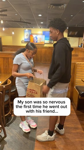 My son was so nervous the first time he went out with his friend