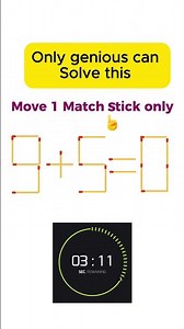 Matchstick Puzzle #shorts #math #puzzle #matchsticks #riddles