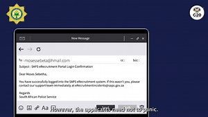 #ICYMI #sapsFAQ [SAPS E-RECRUITMENT PORTAL] Frequently Asked Questions: Answers to #SAPSeRecruitment ONLINE PORTAL application process: As the closing date for #PoliceTrainees applications approaches, Brigadier Phumi Mosoeu addresses some of the most Frequently Asked Questions. Please be aware that due to a high volume of applicants, there is also a significant demand for confirmation emails to be generated by the system. We kindly ask for your patience; you will receive your confirmation in due