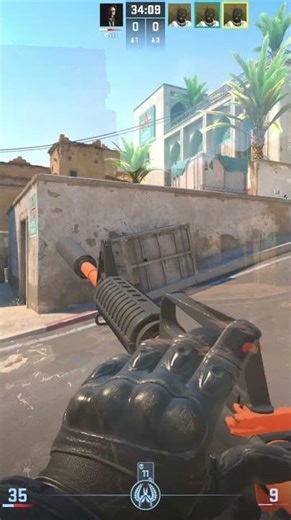 This Short Flash Makes Taking A Site EASY! | CS2 Dust 2 #counterstrike2 #shorts #cs2 #gaming
