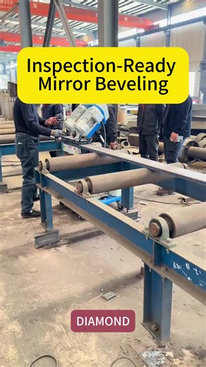 Beveling machine on TikTok
