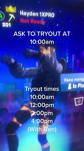 #ClanFN #tryouts