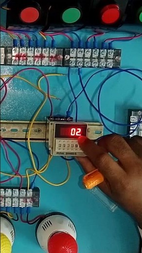 On/Off delay timer. #youtubeshorts #electrical #technology #tech