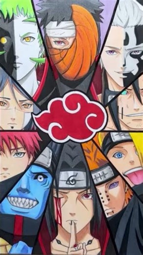 akatsuki members drawing
