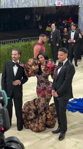 Is Cardi B The Drama? 😌 She Arrives at the 2026 Met Gala | Marie Claire
