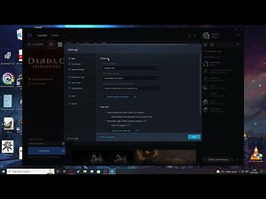 Battle.Net 2022 - How To Change Language
