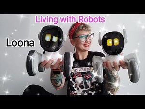 My AI petbot Loona by KeYi Tech #loona #petbot #unboxing #review #cute #robots #dog #funny #family