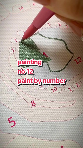 boleh ke color smooth like this .. yes add ofn acrylic blend add on professional brush #artisbrush #acrylicblend #numberpainting