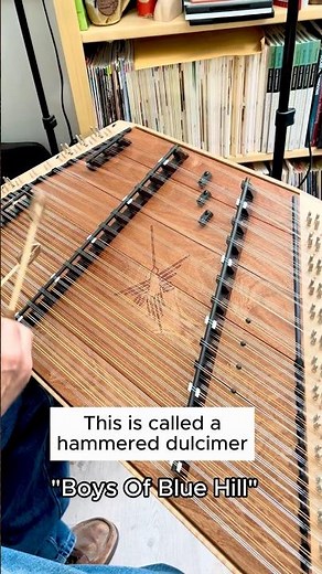 What is a hammered dulcimer? #folkmusic