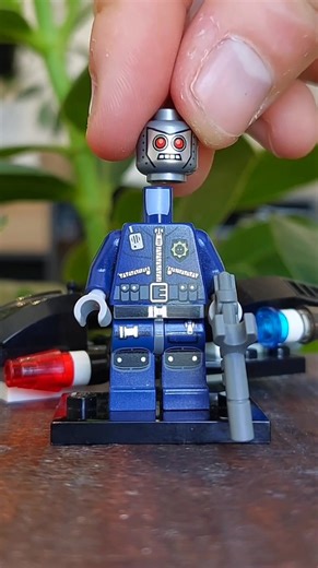 LEGO Movie Swat Mini Figure Robot Police