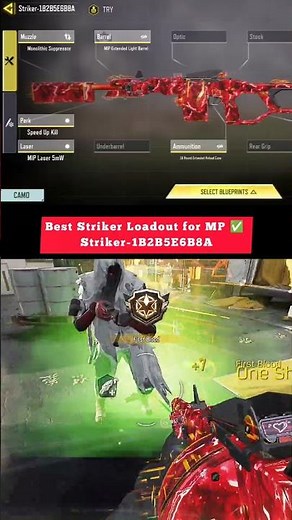 Best Legendary Striker [Source Code] 🔥 Loadout for MP ✅ | Best Shotgun Attachments & Gunsmith | CODM