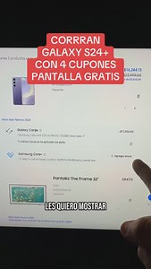 4.5K views · 166 reactions | Samsung Galaxy S24 plus en oferta / Samsung Galaxy S24 plus con pantalla gratis #samsung #s24 #s4plus #ofertasperronas | Ofertas Perronas Mx 2.0 | Facebook