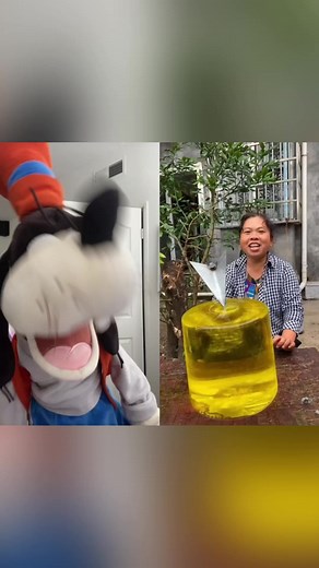 Frozen cylinder of pee | Brock Baker