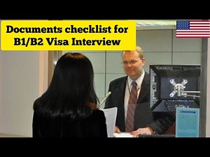 Documents checklist for US B1/B2 Visa Interview 🇺🇸 | Documents for Tourist/Visitor Visa #usvisa