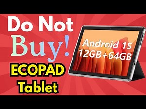 ECOPAD Tablet 10.1 Inch Review – 7 Reasons Do Not Buy