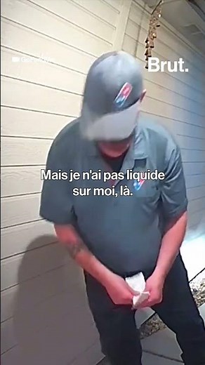 Ce livreur se débrouille seul pour compléter sa commande, son client récolte 100.000$ pour lui.