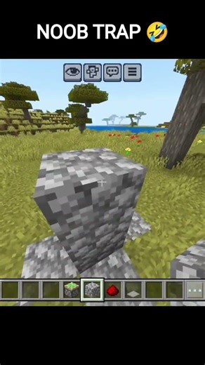 How to make Trap in Minecraft bedrock #viral #minecraft