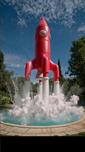 Unbelievable! Rocket Pool Shoots to the Sky 🚀💦 | Next Level Water Fun