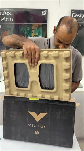 HP Victus Unboxing By Happy Customer... #laptop #hpsmart #smartphone #hppower #unboxing