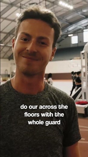 Across the Floors with the 2023 Blue Devils Color Guard