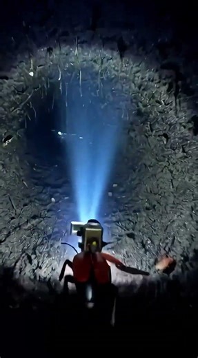 Beetle Drone Goes Deep Underground #exploration #drone #insane