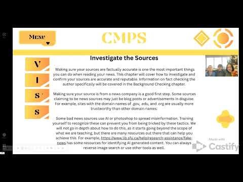 CMPS App Demonstration