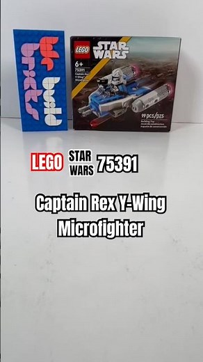 LEGO Star Wars 75391 Captain Rex Y-Wing Microfighter Review | Speed Build & Minifigure Showcase
