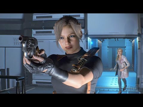RESIDENT EVIL 2: Claire Classic Legend Outfit Full Gameplay