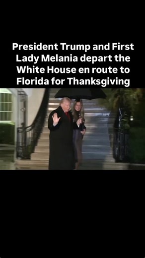 1.2K reactions · 145 comments | 旅 President Trump and First Lady Melania depart the White House en route to Florida for Thanksgiving | TrumpMania | Facebook