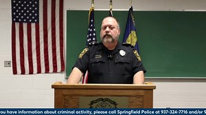 18K views · 130 reactions | Springfield Police Division Chief Lee Graf announces an arrest in the James Street shooting. | City of Springfield, Ohio - Government | Facebook