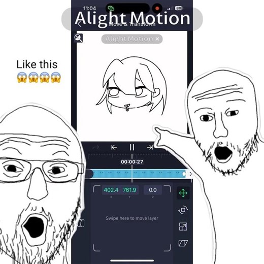 Don’t make the graph off beat || read desc#alightmotion #tutorial #helpmemakethismakesense