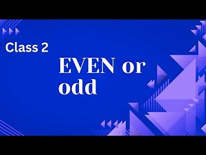 Day 2.💡 Logic Building Class 2 | Check Even or Odd Number Program