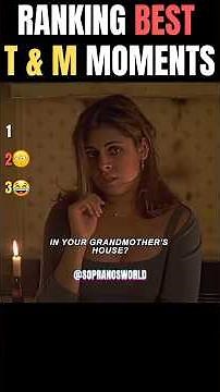 RANKING TONY AND MEADOW BEST MOMENTS #sopranos #tonysoprano