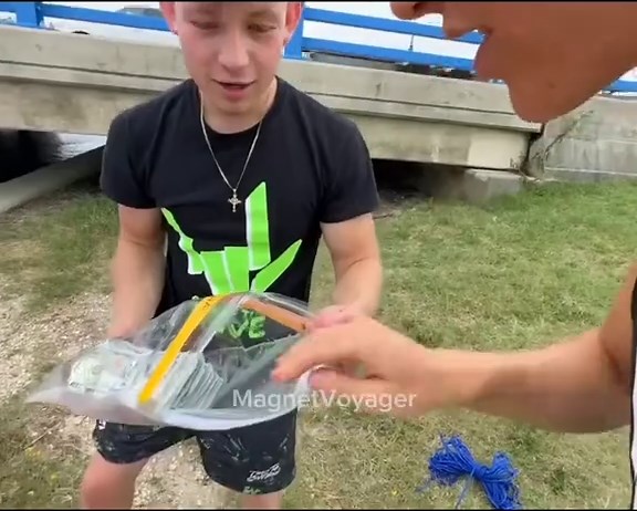 Discovering Hidden Treasures with Magnet Fishing