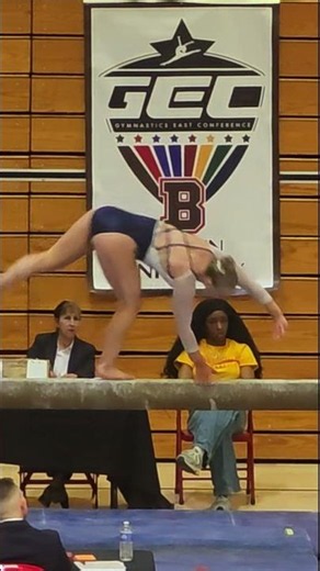 🔥Yale University Gymnast 🇺🇸 | Balance Beam S2S55 | GEC Championship 2026 | @ Cornell University