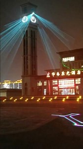 Realistic effect of laser lights.