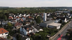 Aerial View On German Village Hesse Stock Footage Video (100% Royalty-free) 1104897955 | Shutterstock