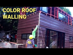 Color Roof Design | Walling | BAHAY GAWA SA YERO | Time lapse