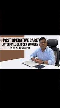 ✨ Post-Operative Care After Laparoscopic Cholecystectomy